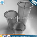 32oz 64oz 2 Quart Mason Jar Cold Brew Coffee Maker Tubo de filtro de malla de alambre de acero inoxidable